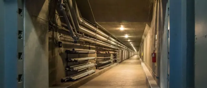 Bunker hallway